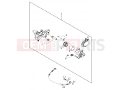 KTM 640 LC4-E SILBER/18,5Lt (972607) [EU] 2000 REAR BRAKE CALIPER