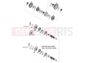 KTM 640 LC4-E SILBER/18,5Lt (972607) [EU] 2000 TRANSMISSION II - COUNTERSHAFT