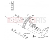 KTM 60 SX (600105) [EU] 2000 FRONT WHEEL