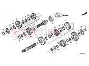 HONDA CTX1300A 2016 E-17 TRANSMISSION