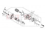 HONDA CTX1300A 2016 E-13 STARTING MOTOR
