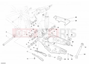 DUCATI 2006 Superbike 999 R XEROX SWING ARM » SWING ARM