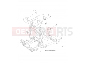 FRAME | FRAME, FRONT SUPPORT - L13G2/4/6 ALL OPTIONS (49GEMOPTIONS13SUPPORT) - Polaris GEM ALL OPTIONS - L13G2/4/6 2013