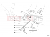 DUCATI 2006 Sportclassic 1000 Single-Seat FOOTRESTS, LEFT » UNCLASSIFIED