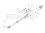 Polaris 2011 LEV GEM - e2/e4/e6/eS/eL/eLXD STEERING | STEERING, COLUMN, SPLINED - e2/e4/e6/eS/eL/eLXD (49GEMSTEER11COLUMNSPLINED)