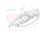 Polaris 2010 LEV GEM - E2/E4/E6/ES/EL/ELXD BODY | BODY, DASH UPPER - e2/e4/e6/eS/eL/eLXD (49GEMBODY11DASHE2)