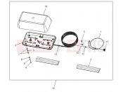 Polaris 2010 LEV GEM - E2/E4/E6/ES/EL/ELXD ELECTRICAL | ELECTRICAL, OPTIONS, LIGHTBAR, AERO DUAL HALOGEN, RED - e2/e4/e6/eS/eL/eLXD (49GEMOPTIONS11LIGHTBARE2)