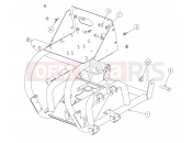 Polaris 2010 LEV GEM - E2/E4/E6/ES/EL/ELXD FRAME | FRAME, SUPPORT, FRONT - e2/e4/e6/eS/eL/eLXD (49GEMFRAME11FRT)