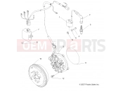 Polaris 2009 ATV TRAIL BOSS 330 (A09CA32AA) ELECTRICAL | ELECTRICAL, IGNITION SYSTEM - A09CA32AA (49ATVMAGNETO08BOSS)