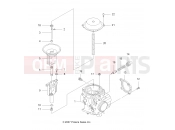 Polaris 2009 ATV TRAIL BOSS 330 (A09CA32AA) ENGINE | ENGINE, CARBURETOR, UPPER - A09CA32AA (49ATVCARBUPPER08TB)