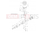 Polaris 2009 ATV TRAIL BOSS 330 (A09CA32AA) ENGINE | ENGINE, CRANKSHAFT and PISTON - A09CA32AA (49ATVCRANKSHAFT08TB)