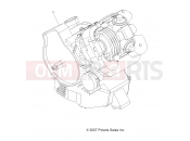 Polaris 2009 ATV TRAIL BOSS 330 (A09CA32AA) ENGINE | ENGINE, SHORT BLOCK - A09CA32AA (49ATVENGINE08TB)