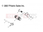 DRIVE TRAIN | DRIVE TRAIN, DRUM SHIFT - A09PB20EB (49ATVSHIFT09PHXQD) - Polaris PHOENIX 200 QUAD (A09PB20EB) 2009