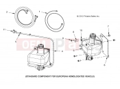POLARIS GEM - E2/E4/E6/ES/EL/ELXD BODY | BODY, OPTIONS, WINDSHIELD WASHER KIT (0107-035980) - e2/e4/e6/eS/eL/eLXD (49GEMOPTIONS11WASHER)