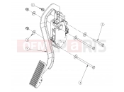 POLARIS GEM - E2/E4/E6/ES/EL/ELXD ELECTRICAL | ELECTRICAL, ACCELERATOR PEDAL - e2/e4/e6/eS/eL/eLXD (49GEMELECTRICAL11PEDAL)