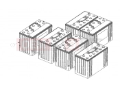 POLARIS GEM - E2/E4/E6/ES/EL/ELXD ELECTRICAL | ELECTRICAL, BATTERY PACK-GEL - e2/e4/eS (49GEMELECTRICAL11BATTERYPACK)