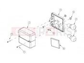 POLARIS GEM - E2/E4/E6/ES/EL/ELXD EUROPEAN COMPONENTS | EUROPEAN COMPONENTS, TAILLAMP ECE - e2/e4 (49GEMEUROCOMPS11TAILLAMP)