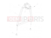 POLARIS GEM - E2/E4/E6/ES/EL/ELXD FRAME | FRAME, OPTIONS, FRAME MOUNT LINKSBACK - e2/e4/e6 (49GEMOPTIONS11LINKSBACKE6)