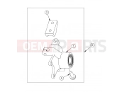 POLARIS GEM - E2/E4/E6/ES/EL/ELXD STEERING | STEERING, KNUCKLE, LEFT W/OFFSET EXTENSION - e6/eL/eLXD (49GEMSTEER11KNUCKLELTE6)