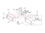 Polaris 2008 LEV GEM - E2/E4/E6/ES/EL/ELXD ELECTRICAL | ELECTRICAL, TAIL LIGHTS, PASSENGER - e2/e4/e6 (49GEMELECTRICAL11TAIL)
