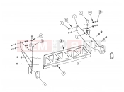 Polaris 2008 LEV GEM - E2/E4/E6/ES/EL/ELXD FRAME | FRAME, OPTIONS, BUMPER, MOUNT, REAR - e2/e4 (49GEMOPTIONS11BUMPERMTRR)