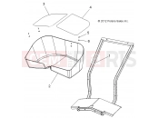 Polaris 2008 LEV GEM - E2/E4/E6/ES/EL/ELXD FRAME | FRAME, OPTIONS, LOWER FRAME LINKSBACK - e2/e4/e6 (49GEMOPTIONS11LINKSBACKE4)