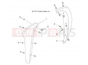 POLARIS GEM - E2/E4/E6/ES/EL/ELXD BODY | BODY, MUD GUARD - e2/e4/e6/eS/eL/eLXD (49GEMBODY11MUDGUARD)