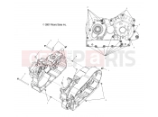 VICTORY SPORT CRUISER (V00CS15LD) ENGINE | ENGINE, CRANKCASE - V00CS15LE (4952565256C004)