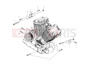 VICTORY SPORT CRUISER (V00CS15LD) ENGINE | ENGINE, MOUNTING - V00CS15LE (4952625262C002)