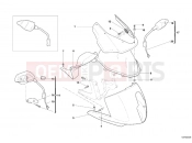 DUCATI Multistrada 1000 S COWLING » PLASTICS
