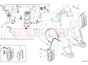 DUCATI Diavel Titanium FRONT BRAKE SYSTEM [MOD:DVLR]