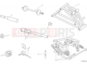 DUCATI 2015 Monster 821 Dark WORKSHOP SERVICE TOOLS, FRAME [MOD:M821DARK]