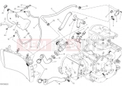 DUCATI 2015 Monster 1200 S COOLING SYSTEM [MOD:M 1200S]