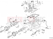 DUCATI Multistrada 1200 S D Air VERTICAL CYLINDER HEAD - TIMING [MOD:MS1200SA]
