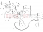 DUCATI 2015 Streetfighter 848 CLUTCH MASTER CYLINDER [MOD:F848]
