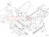 DUCATI 2015 Streetfighter 848 SWING ARM [MOD:F848]