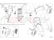 DUCATI 2016 XDiavel S FRONT BRAKE SYSTEM [MOD:XDIAVELS]