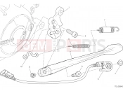 DUCATI 2016 XDiavel S SIDE STAND [MOD:XDIAVELS]