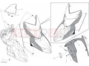 DUCATI 2016 Hypermotard 939 SP COWLING [MOD:HYM939SP]