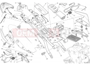 DUCATI 2016 Monster 1200 REAR FRAME COMP. [MOD:M 1200]