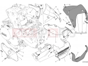 DUCATI 2016 Monster 1200 HALF FAIRING [MOD:M 1200]