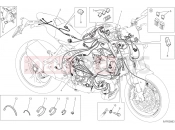 DUCATI 2016 Monster 1200 R WIRING HARNESS [MOD:M 1200R]