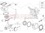 DUCATI 2016 Multistrada 1200 Pikes Peak CYLINDERS - PISTONS [MOD:MS1200PP]