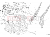 DUCATI 2017 Diavel Carbon FRAME [MOD:DVLC]