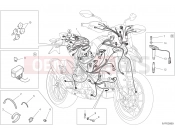 DUCATI 2017 Hypermotard 939 WIRING HARNESS [MOD:HYM 939]