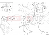 DUCATI 2017 Hypermotard 939 REAR BRAKE SYSTEM [MOD:HYM 939]