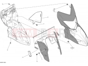DUCATI 2017 Hypermotard 939 COWLING [MOD:HYM 939]