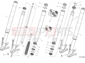 DUCATI 2017 Hypermotard 939 FRONT FORK [MOD:HYM 939]