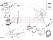 DUCATI 2017 Hypermotard 939 SP CYLINDERS - PISTONS [MOD:HYM939SP]