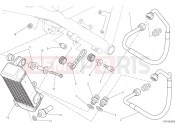 DUCATI 2017 Monster 797 OIL COOLER [MOD:M 797]